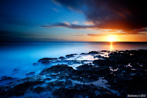 longexposure sunset sun water clouds landscape coast nikon rocks dominican dominicanrepublic lee gnd d700 nikond700 bigstopper
