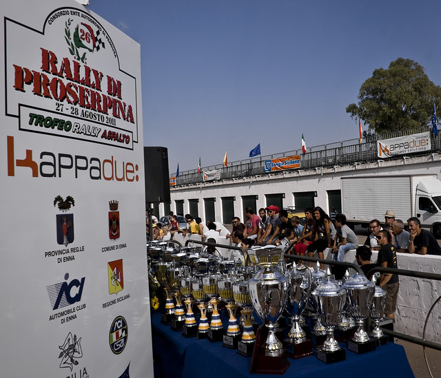 I trofei del 26° Rally Proserpina 2011