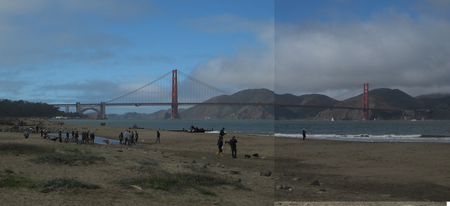 Golden Gate Bridge POV Chrissy Field (2012)