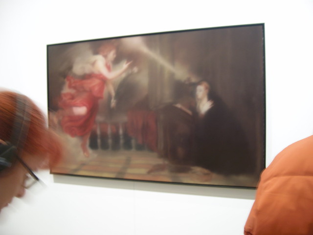 At the Gerhard Richter Panorama exhibition, March 2, 2012
