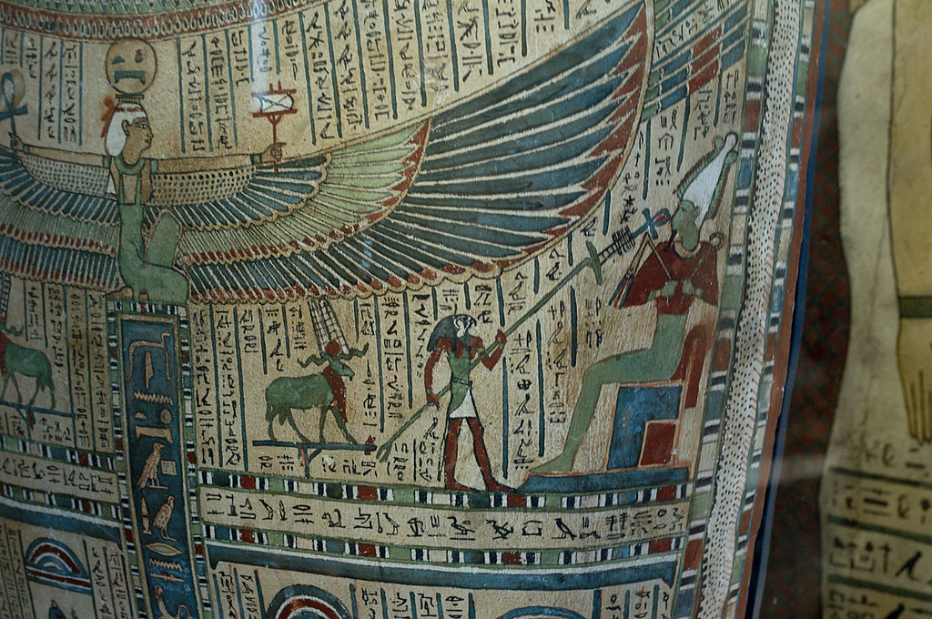Detail on a Coffin
