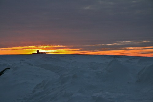 Sunset at the Nordkapp, Norway, February 2012 by North Hessary Tor Listener, nordkapp oneofthemostnortherlycapesofeuropethenordkapp