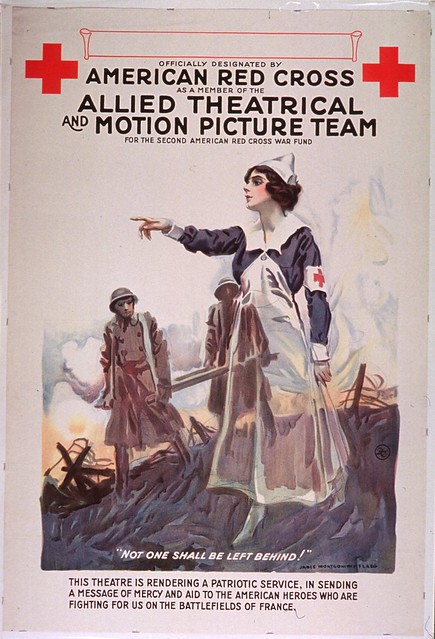 Officially designated by the American Red Cross as a member of the Allied Theatrical and Motion Picture Team for the second American Red Cross War Fund
