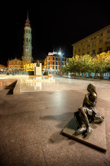 Square – Plaza de Nuestra Señora del Pilar, Zaragoza (Aragon), HDR