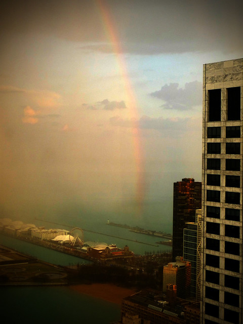 St. Patrick's Day - Rainbow - Pot of Gold - Chicago Navy Pier