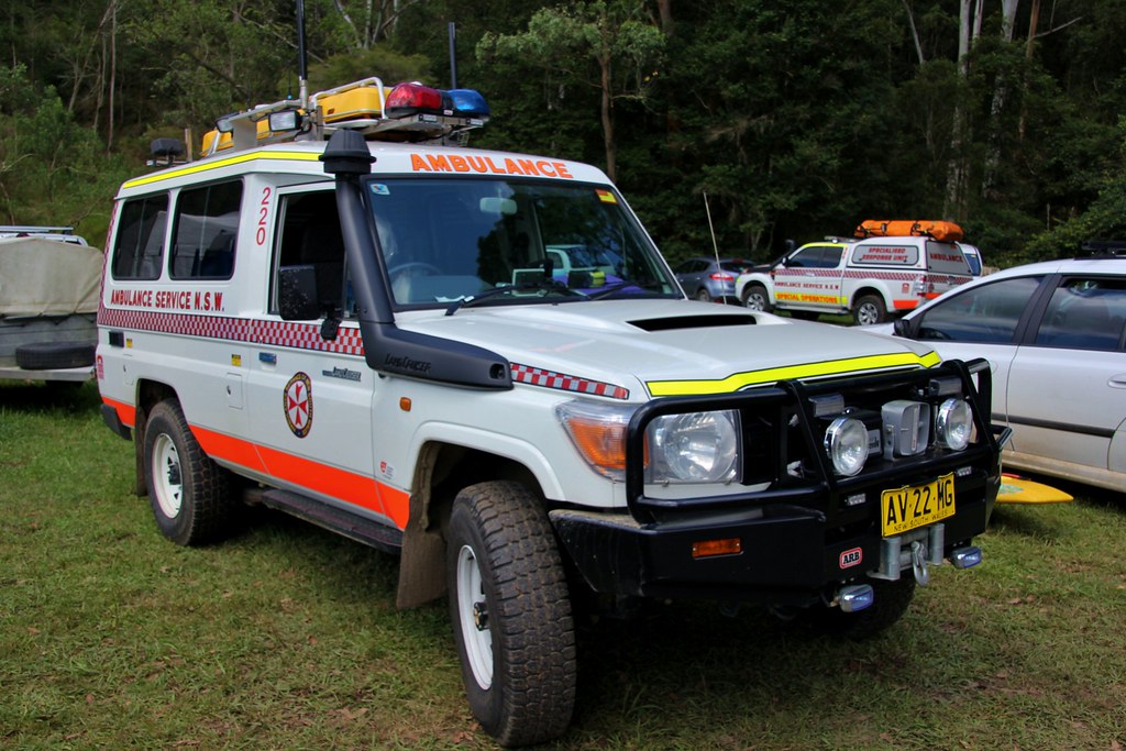 2008 Toyota LandCruiser 78 series Troopcarrier Workmate ambulance