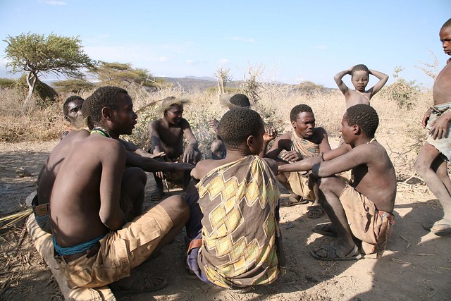 Hunter-Gather Wa-Hadzabe Tribe Tanzania