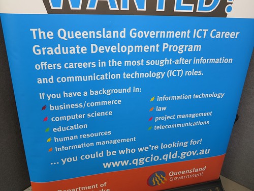 Careers Fair: Qld Government booth