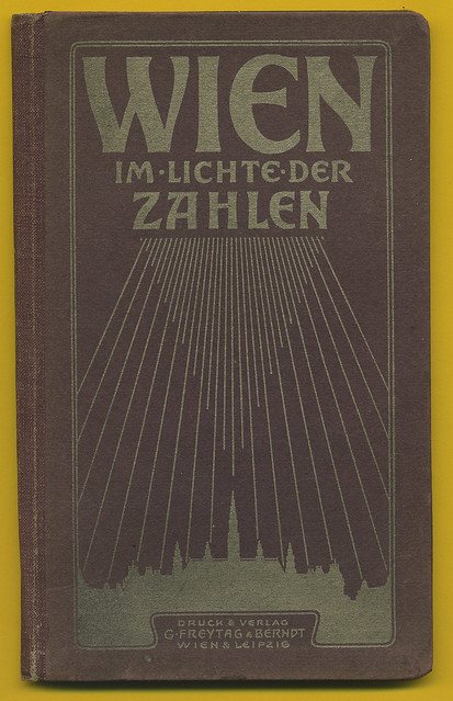 Wien Statistik 1901 Umschlag