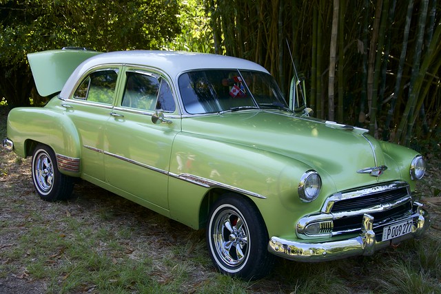 1950s Chevrolet, Cienfuegos Botanical Gardens, Cuba