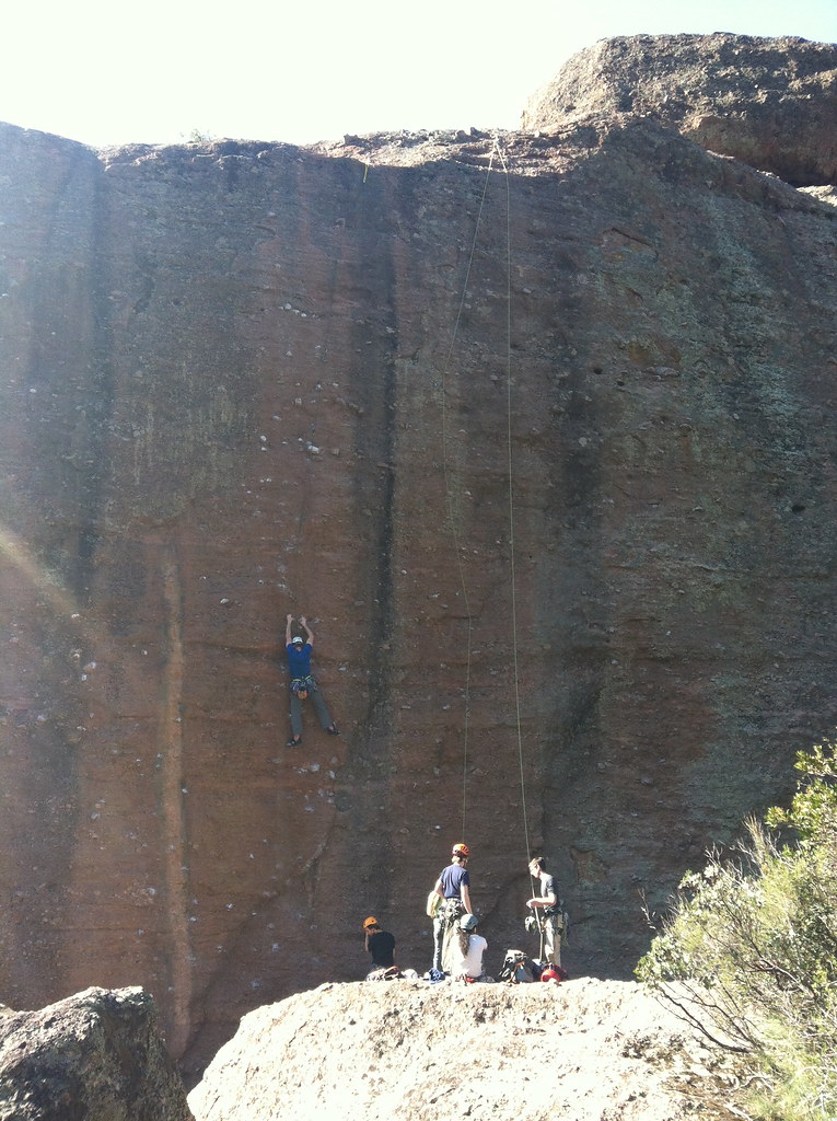 Hiking at The Pinnacles, CA