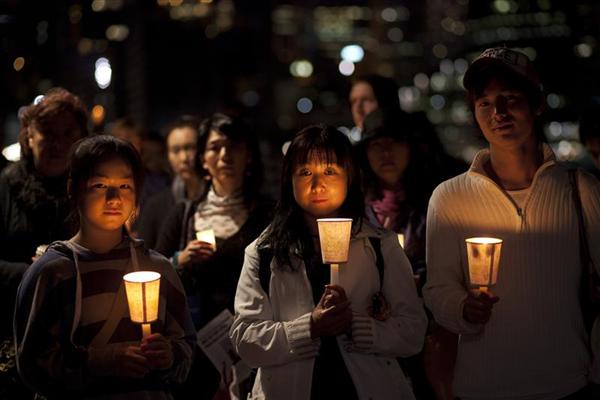 Candlelight vigil, Sydney