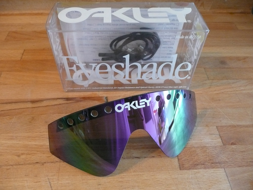 lindring Amorous Vuggeviser Oakley Eyeshades Violet Iridium Vented Lens | Nico 3.0 | Flickr