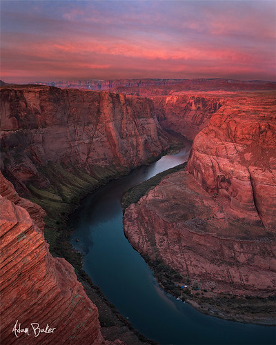 sunrise canon az canyon page coloradoriver 1740l horseshoebend adambaker 5dmkii
