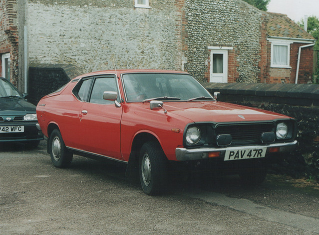 1977 Datsun 120A FII (F10), Norfolk 2001.