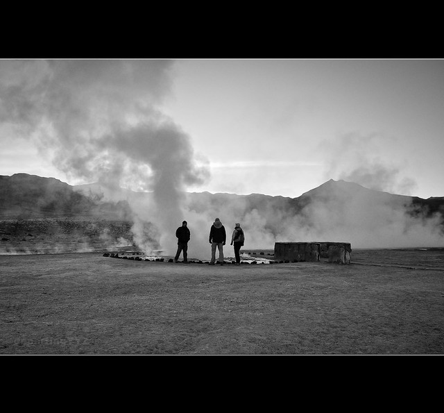 Peering into the Geysers del Tatio in Northern Chile