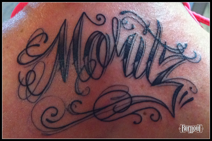 Name Lettering Tattoo | Tattoo by Christian Otto, … | Flickr