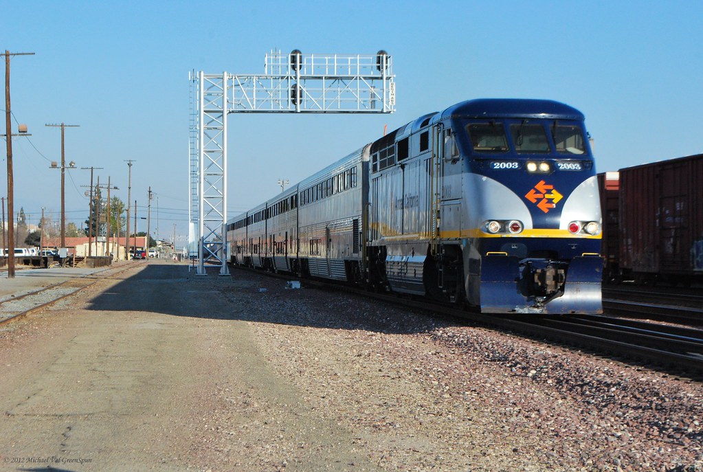 Amtrak | CDTX 2003 / San Joaquin westbound track # 4 passing… | Flickr