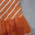 31538剪标）仿真丝裙（紫.橙黄）S.M.L   胸86 长81 (2)