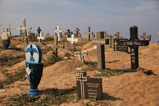 Coastal Cemetery Sri Lanka