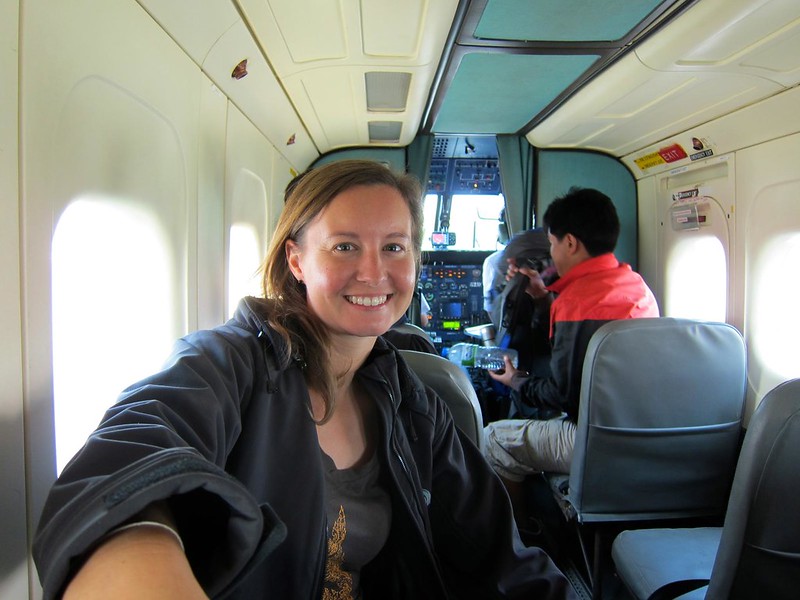 Flight to Lukla, Nepal
