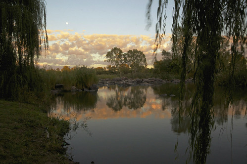 reflection landscape southafrica photography parys vaalriver