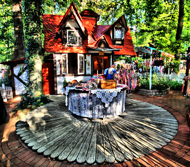 Storybook House at the Renaissance  Festival