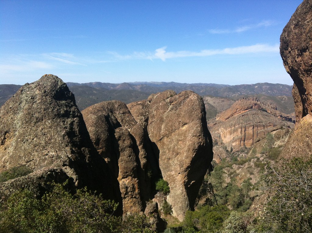 Hiking at The Pinnacles, CA