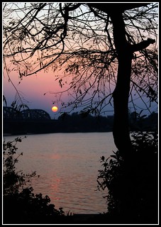 Sunset at Ganges