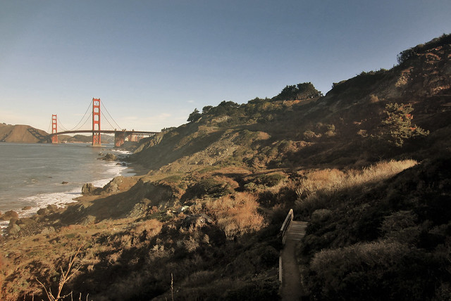 San Francisco coast; The Presidio (2012)