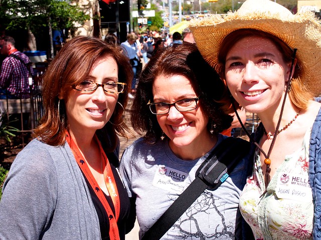 Shelly Kramer (@shellykramer), Ann Handley (@marketingprofs) and Alison Risson (@arisso)