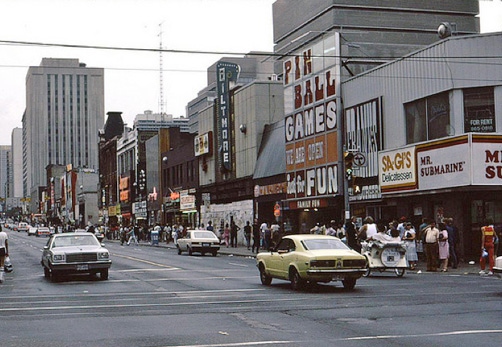 Yonge & Dundas Streets, Toronto - 1970s