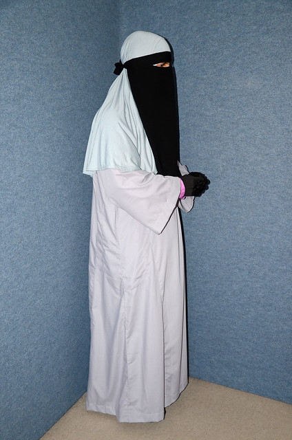 Snowsuit under the Abaya