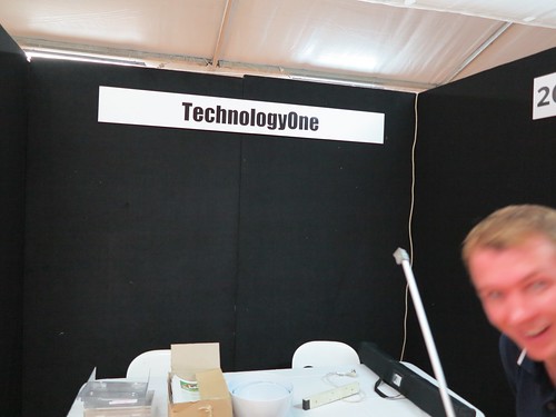 Careers Fair: TechnologyOne booth