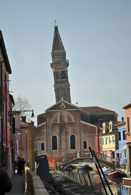 Burano, Italy: San Martino's Leaning Campanile
