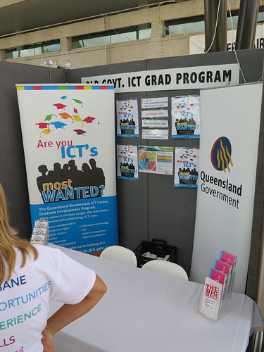 Careers Fair: Qld Government booth