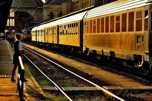 trainspotting railway cfr mav sunset budapest keleti