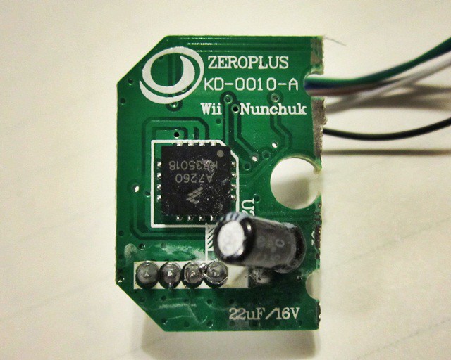 sleuf geboren schaak Accelerometer part of the Wii Nunchuck PCB top | For detail,… | Flickr