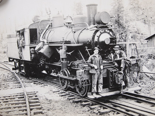 Logging Locomotive, Hoquiam Washington