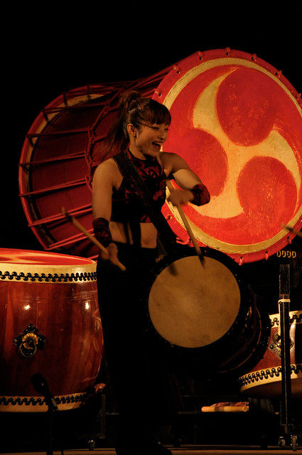 Kanoko  Otani / Japanese Drum Performance / 打打打団 天鼓 / Dadadadan Tenko