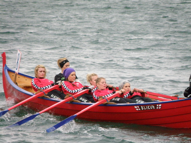 Blikur, a Faroese Rowing Boat