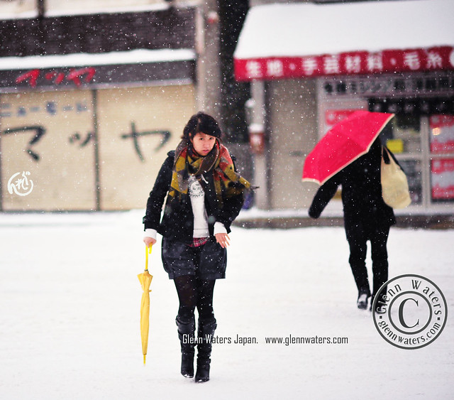Winter.   Hirosaki Japan. Over 6,000 visits to this photo.