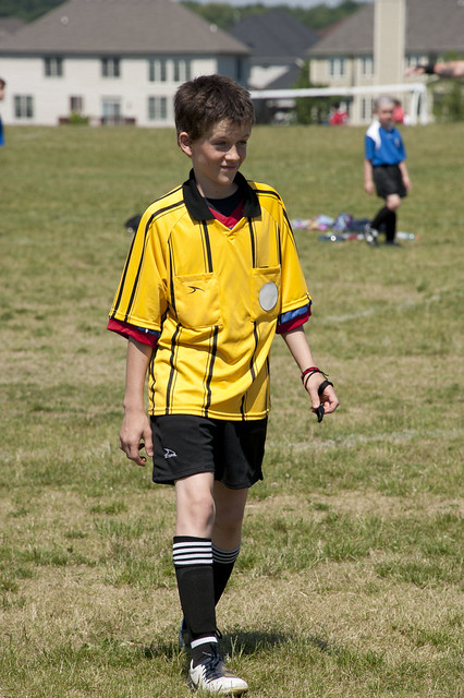 W S, the 12-year-old, Take-Charge Referee, June 2012