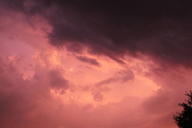 June 14, 2012 - Sunset and Dying Storms