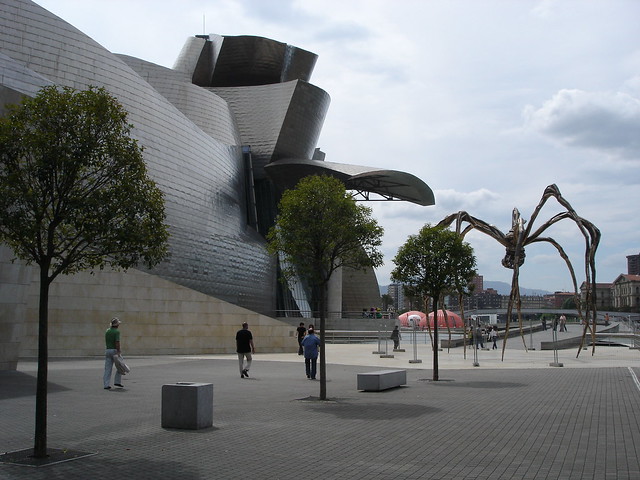 Musée Guggenheim, Bilbao, Biscaye, Espagne.