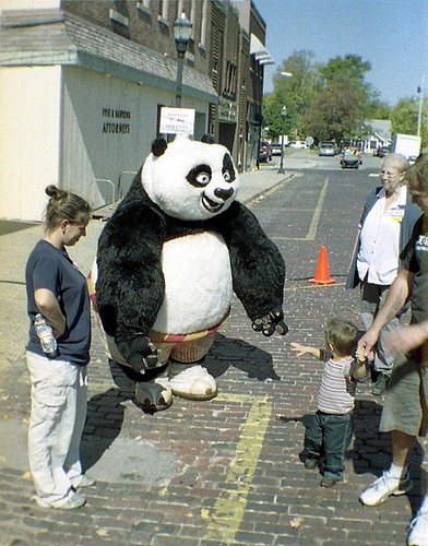 Touch The Panda | by HaarFager