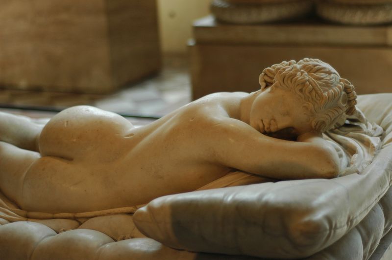 Borghese Hermaphroditus by Polycles ca. 155BC