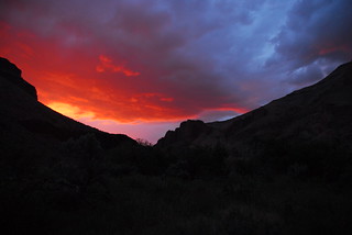 Sunset on the Owyhee