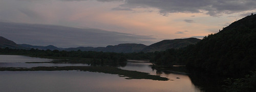 Loch Fleet by Crackaig, Loch Fleet from the Moundsunset sealoch lochfleet