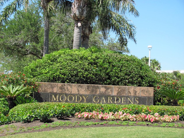 Moody Gardens - Sign